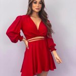 Saia Jaqueline – Vermelho