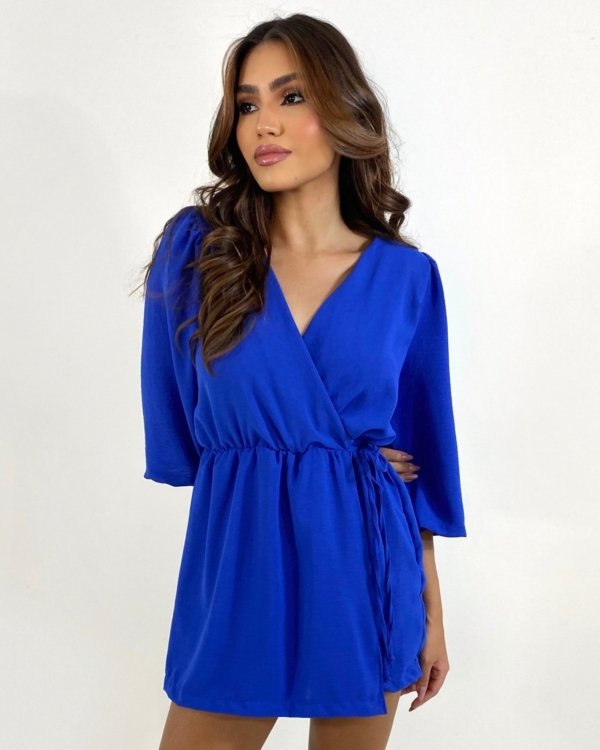 Macaquinho Isabel - Azul Royal