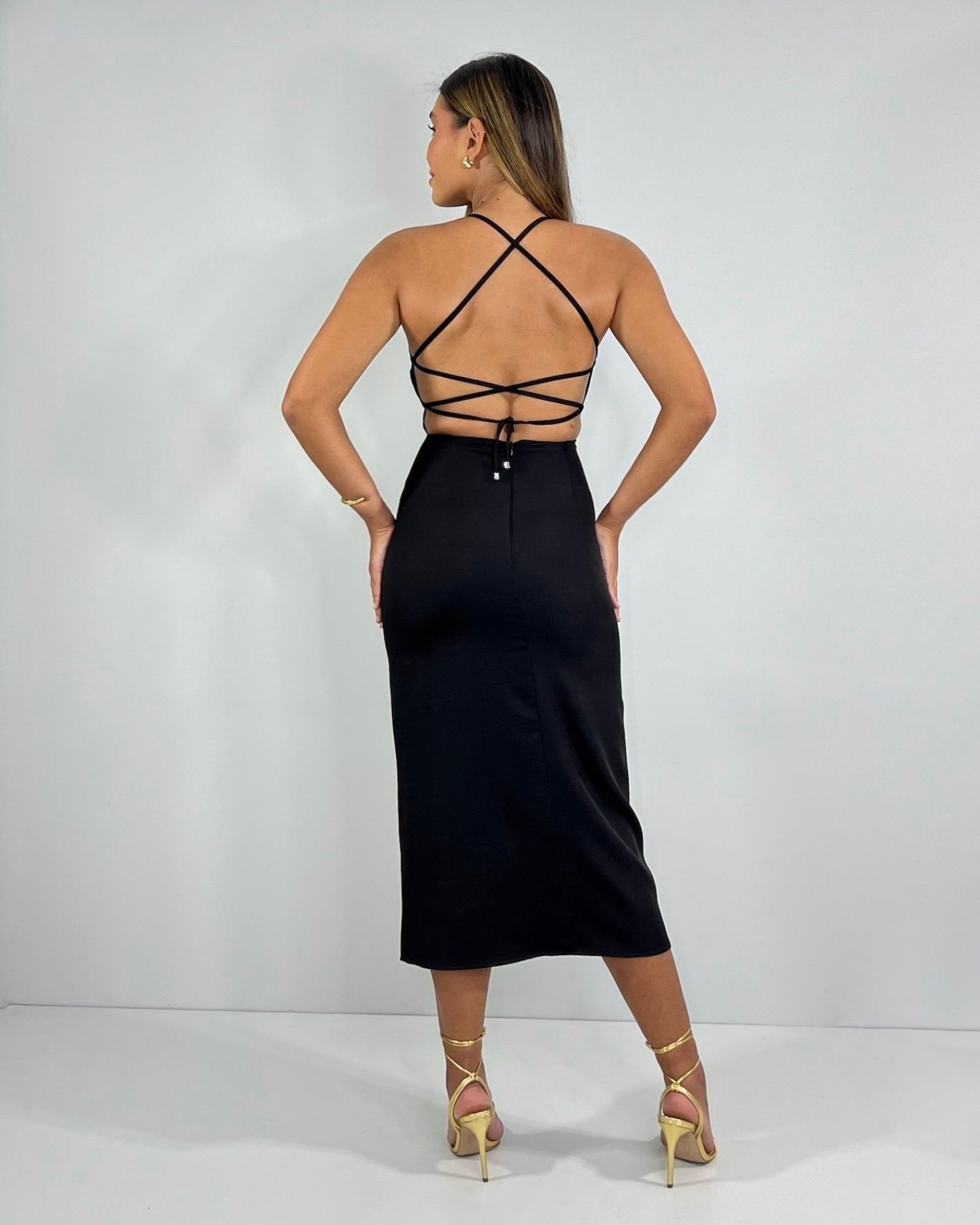 Vestido Edna - Preto - Image 3