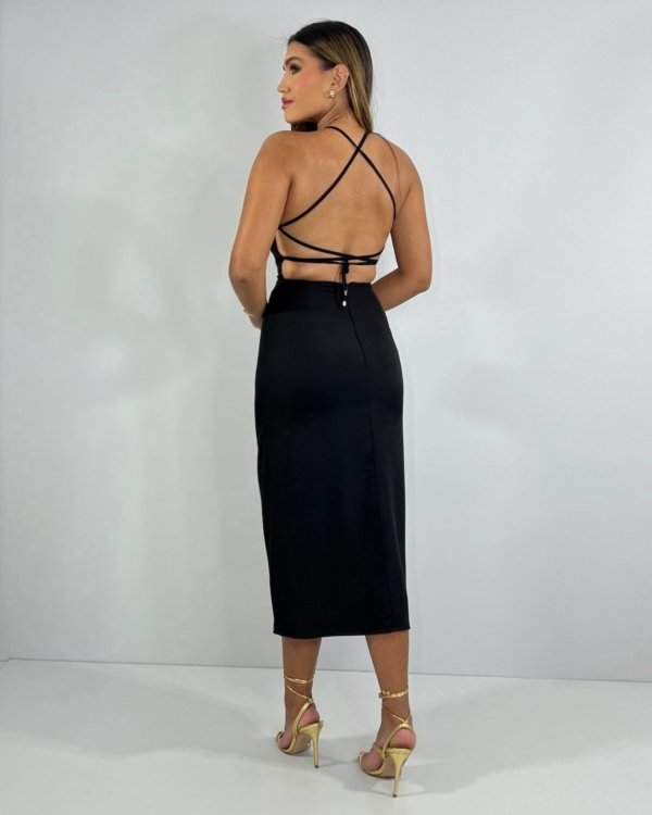 Vestido Edna - Preto