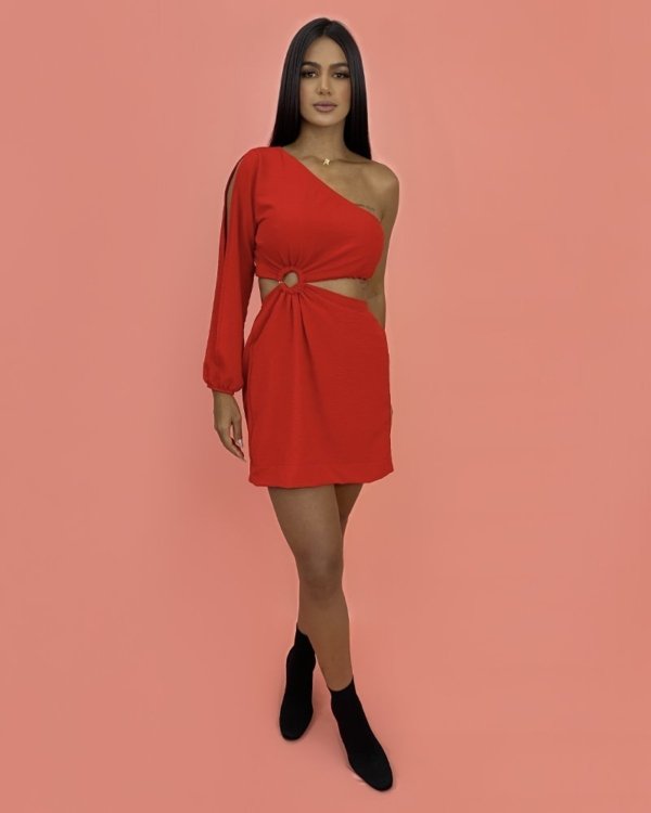 Vestido Rubi - Vermelho