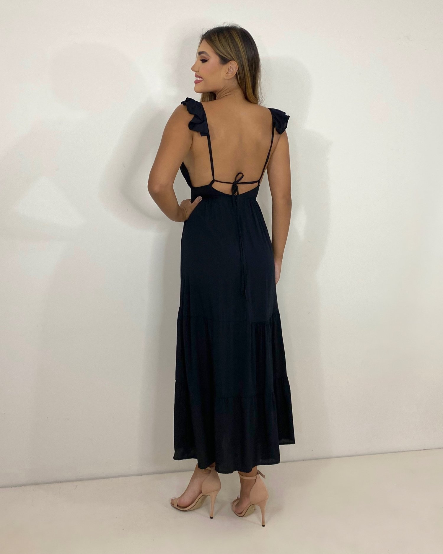 Vestido Maitê - Preto - Image 4