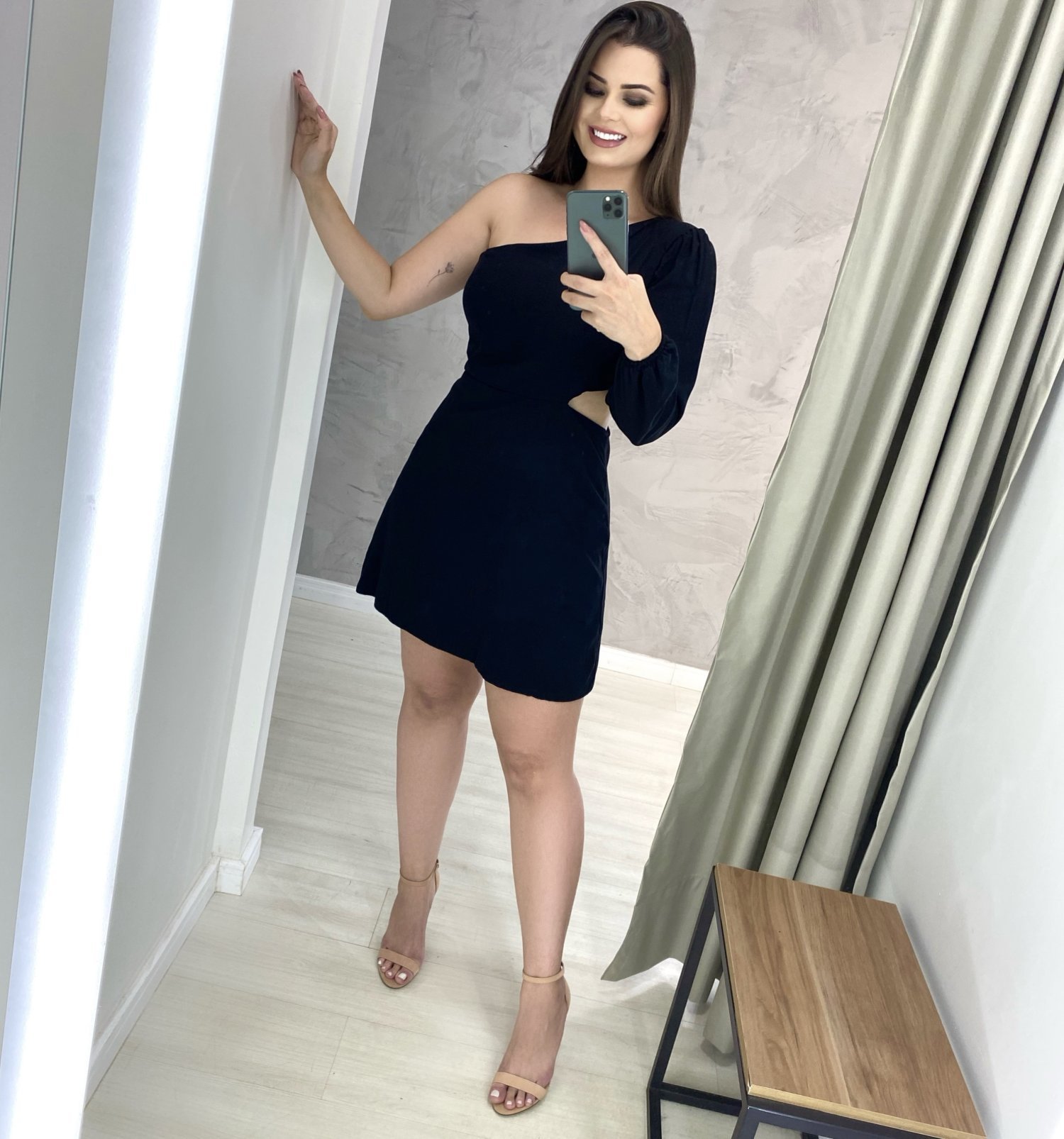 Vestido Luna - Preto - Image 1