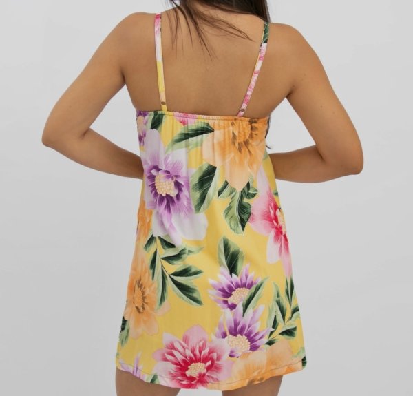 Vestido Pauline - Floral Exclusivo Amarelo