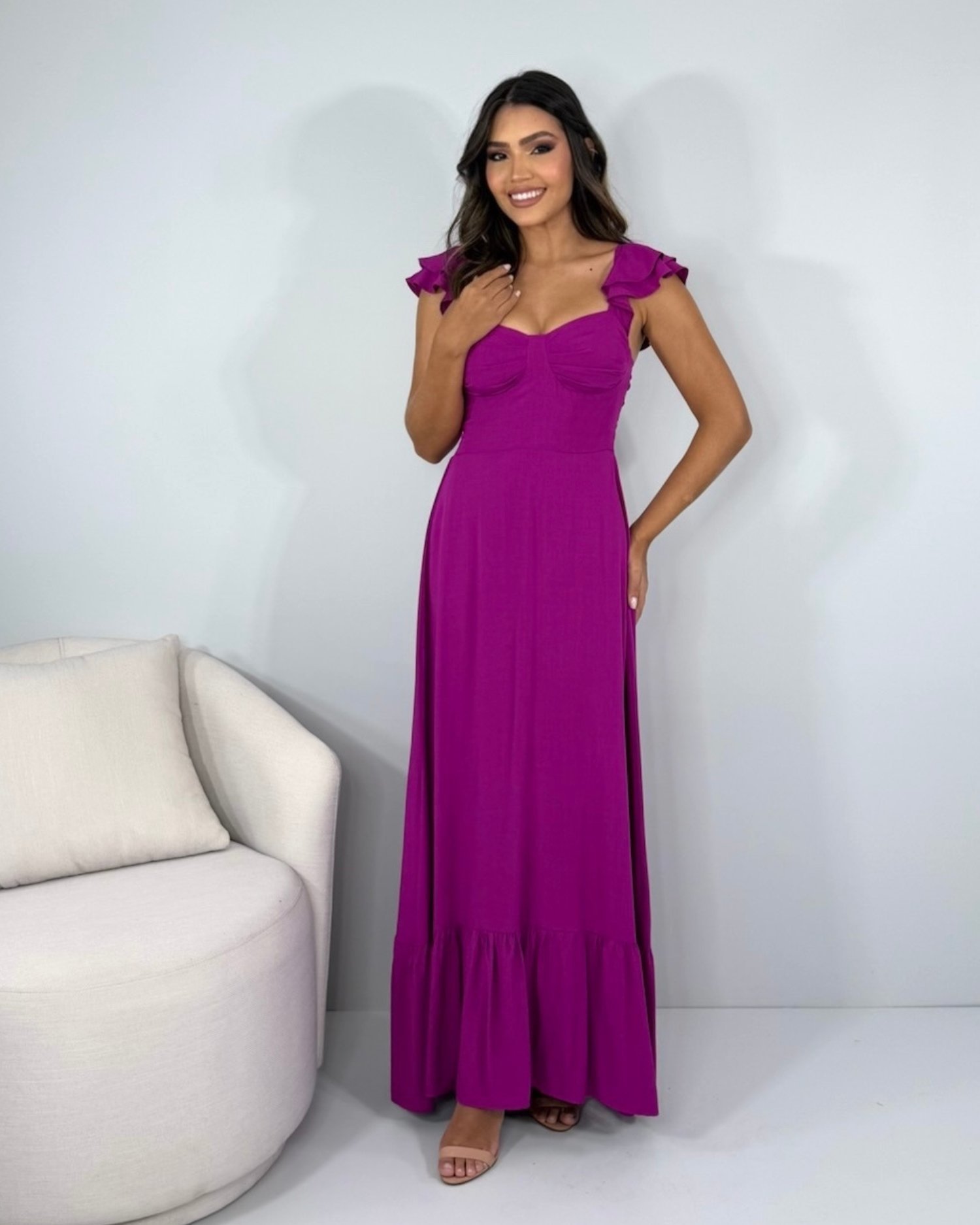 Vestido Isla - Fúcsia - Image 1