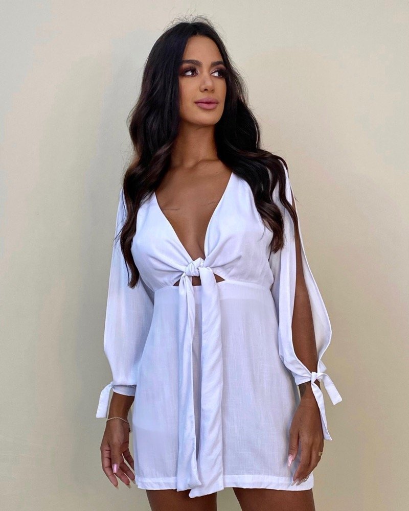 Vestido Marília - Branco - Image 2