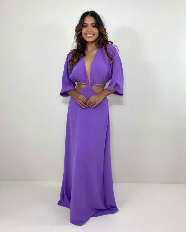 Vestido Cibele - Lilás