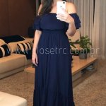 Vestido Gisele – Azul Marinho