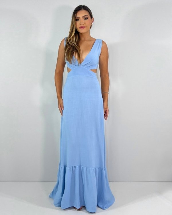 Vestido Miranda - Azul Serenity