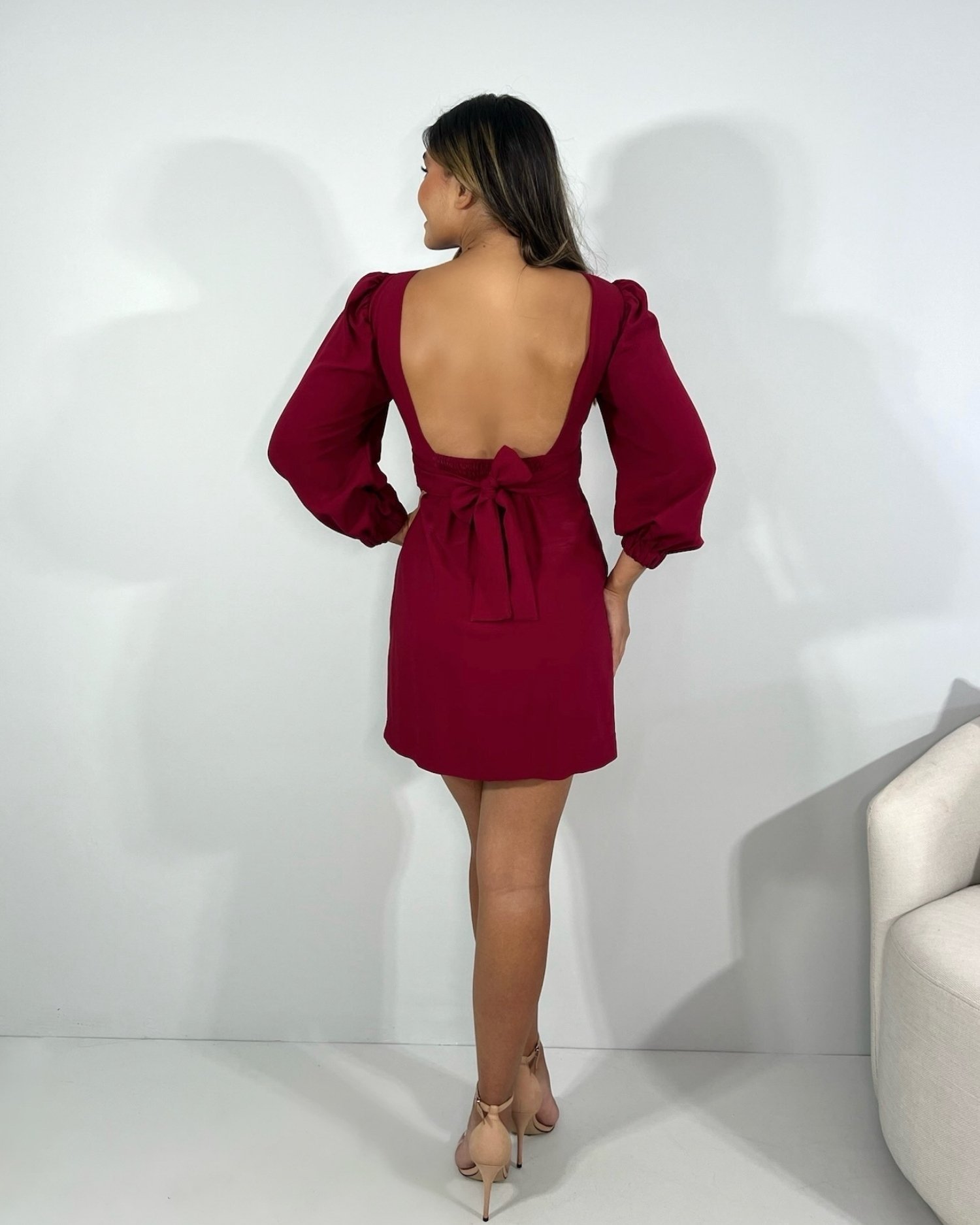 Vestido Tayla - Marsala - Image 4