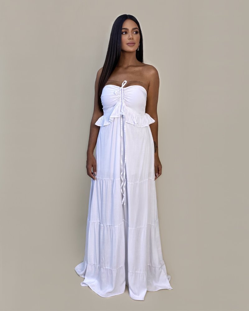 Vestido Marcy - Branco - Image 1