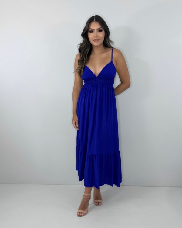 Vestido Beatriz - Azul Royal