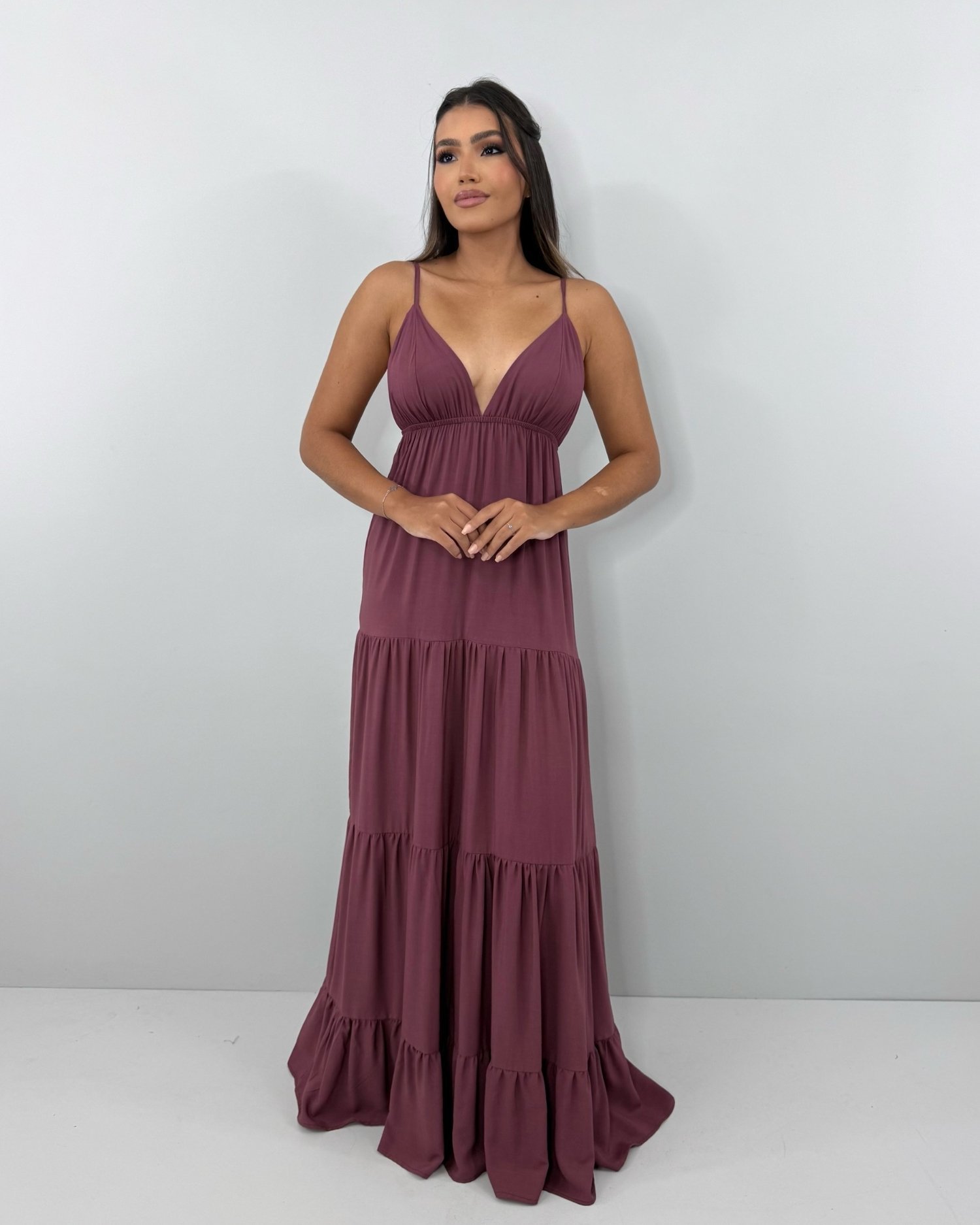 Vestido Sophia - Marrom - Image 2