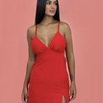 Vestido Elisângela – Vermelho