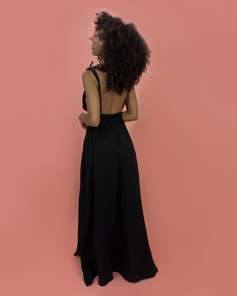 Vestido Valentina Longo - Preto - Image 2