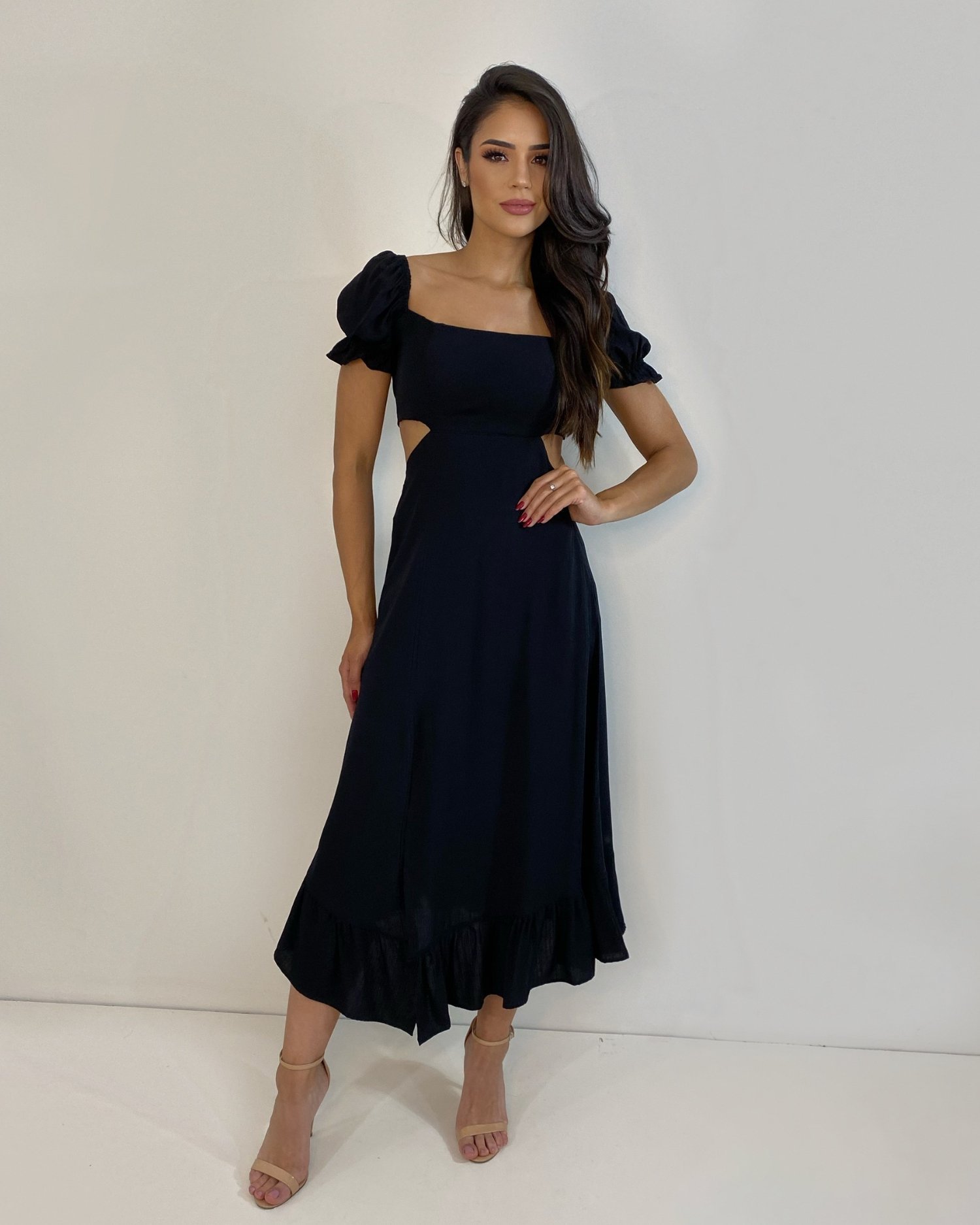 Vestido Jasmin - Preto - Image 2