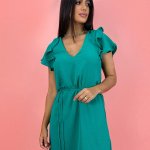 Vestido Lívia – Verde Bandeira