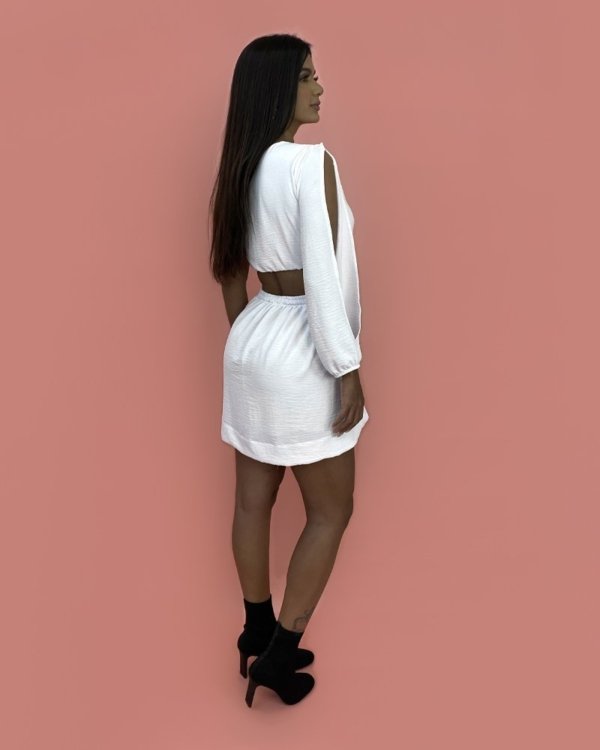 Vestido Rubi - Branco