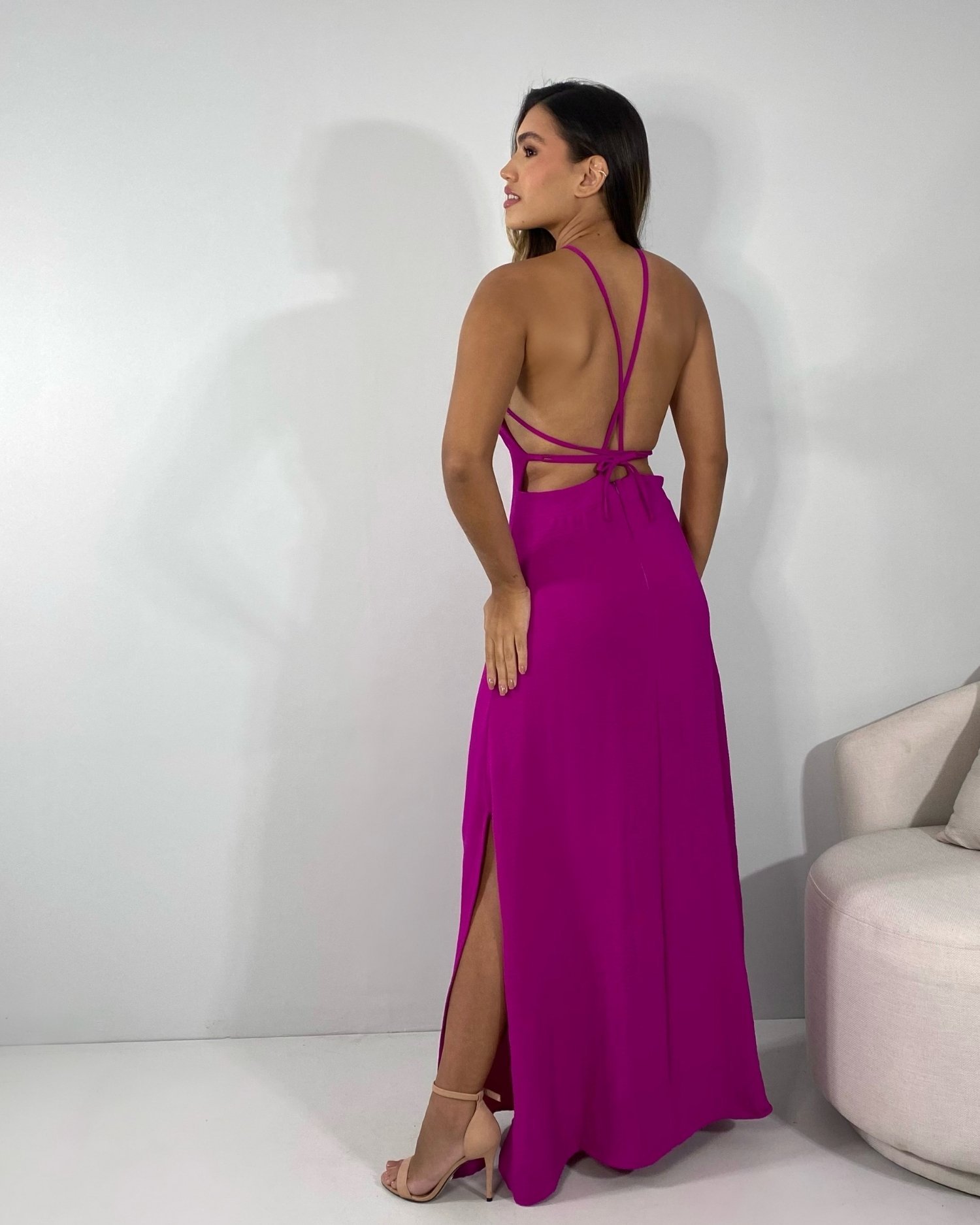 Vestido Lee - Fúcsia - Image 5