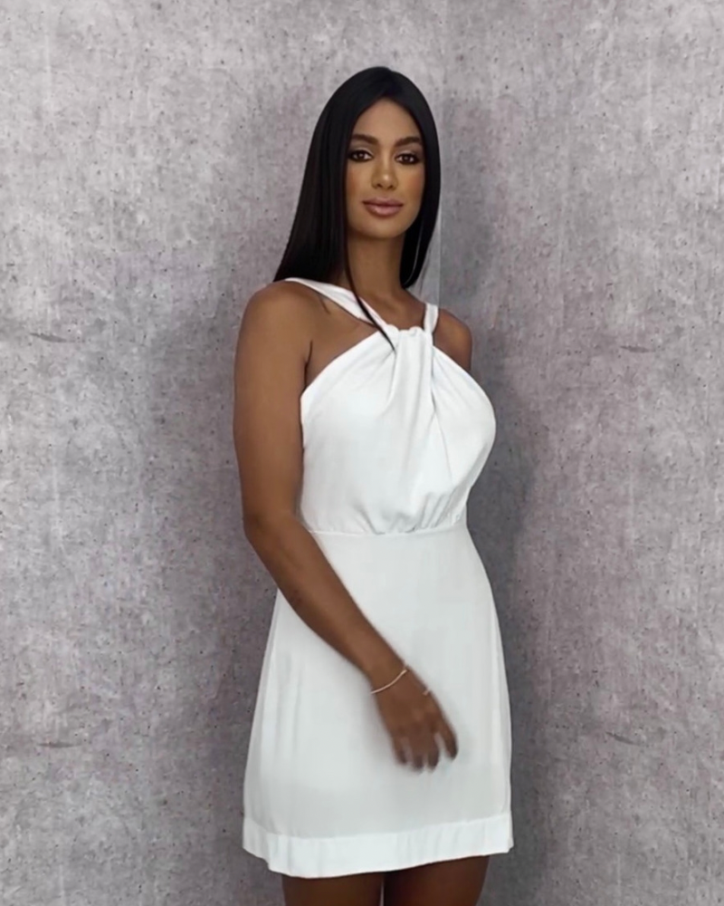 Vestido Sandra - Branco - Image 1