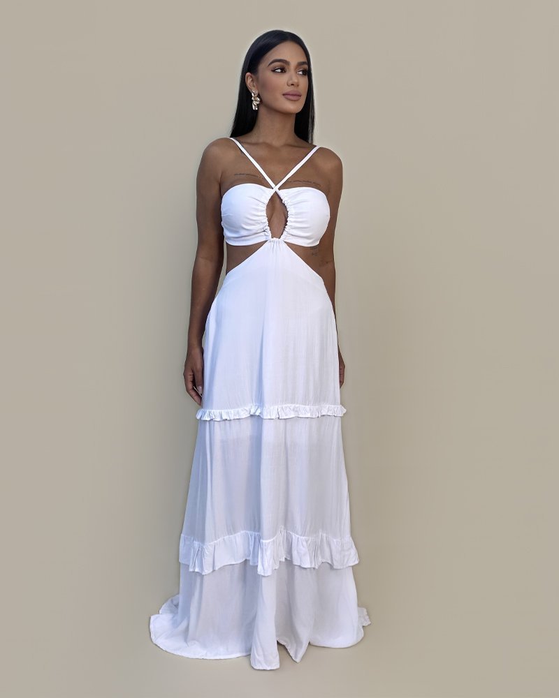 Vestido Michelle - Branco - Image 4