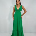 Vestido Miranda – Verde Bandeira