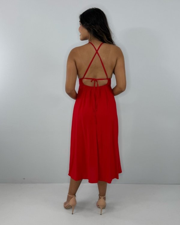 Vestido Heloína - Vermelho