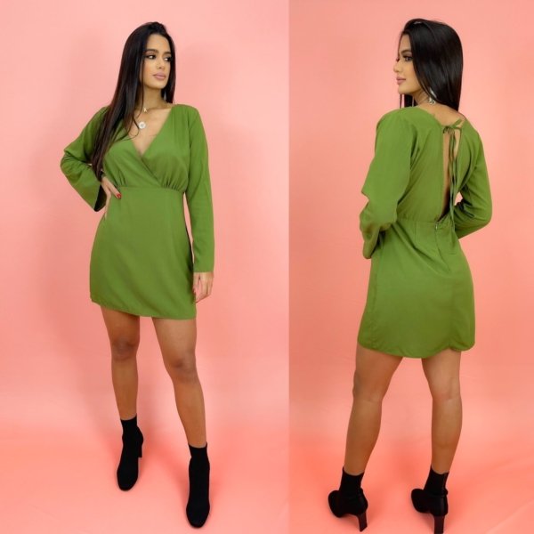 Vestido Luciana - Verde