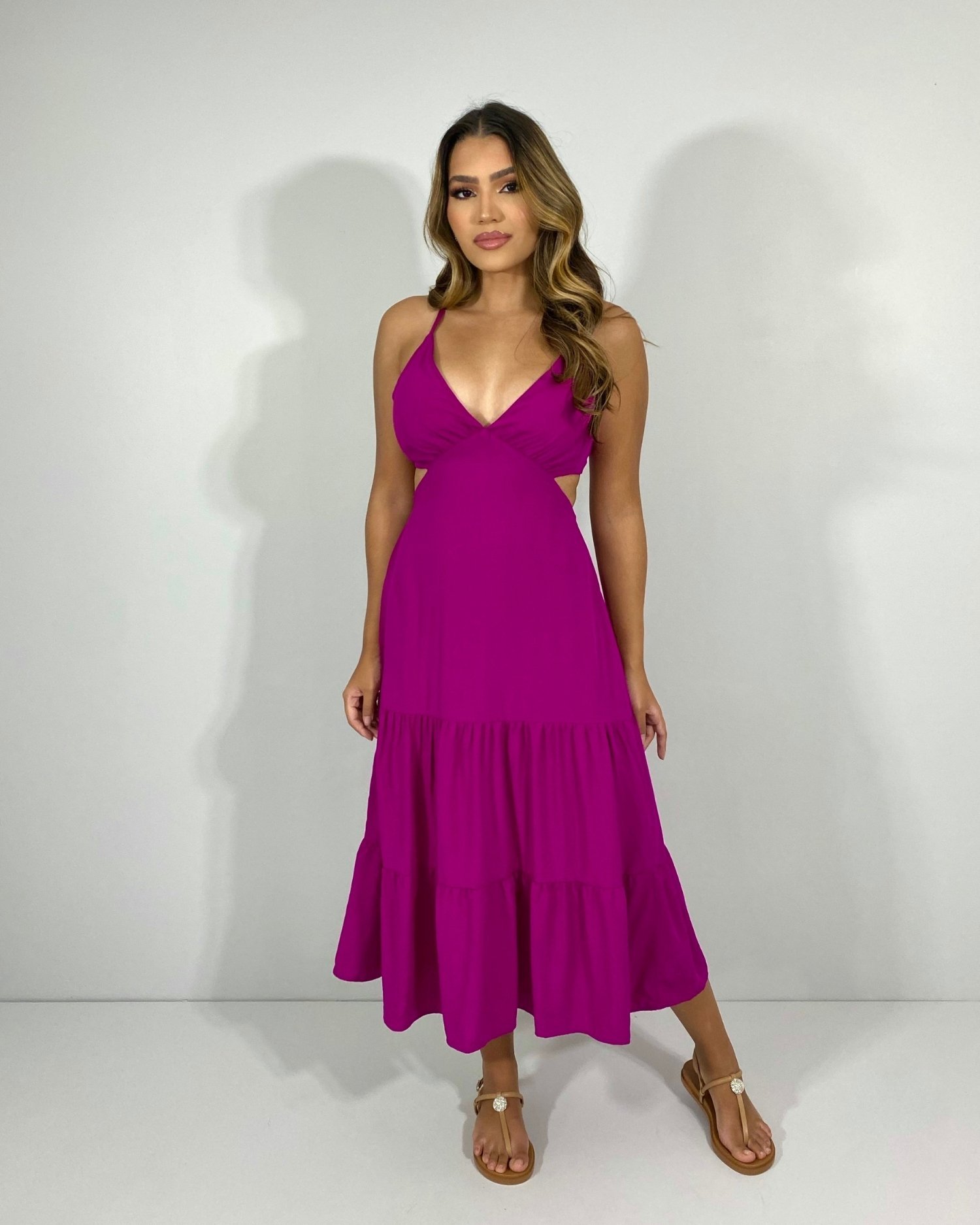 Vestido Chiara - Fúcsia - Image 4