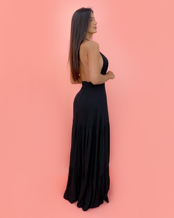 Vestido Janaína - Preto