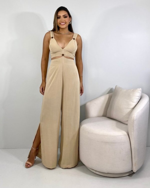 Macacão Maíra - Nude