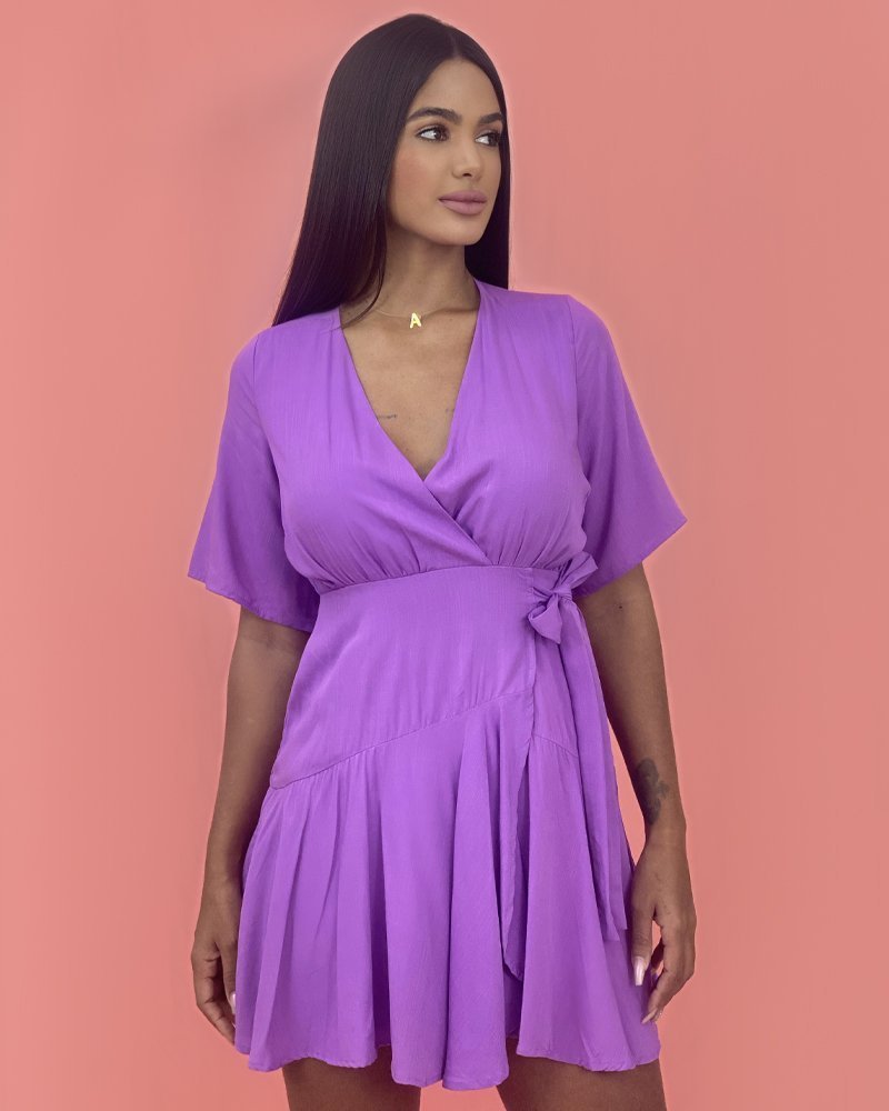 Vestido Lidiane - Lilás - Image 1