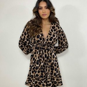 Vestido Lavínia - Animal Print - Image 1