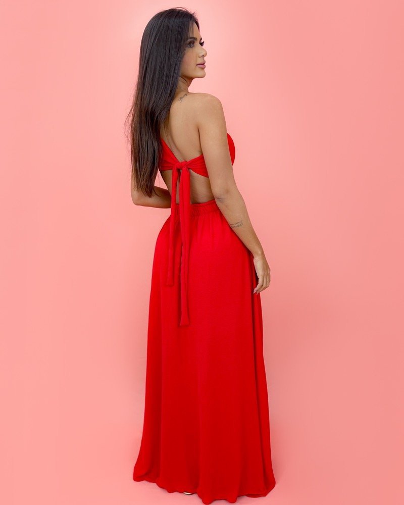 Vestido Karen - Vermelho - Image 2