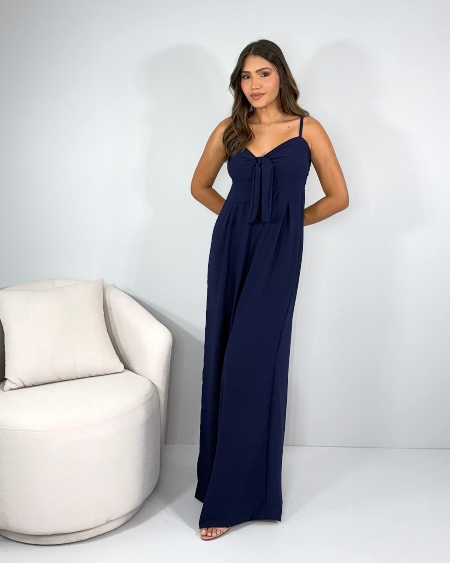 Macacão Carminha - Azul Marinho - Image 5