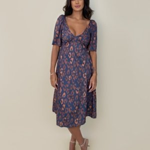 Vestido Núbia - Onça Azul - Image 2