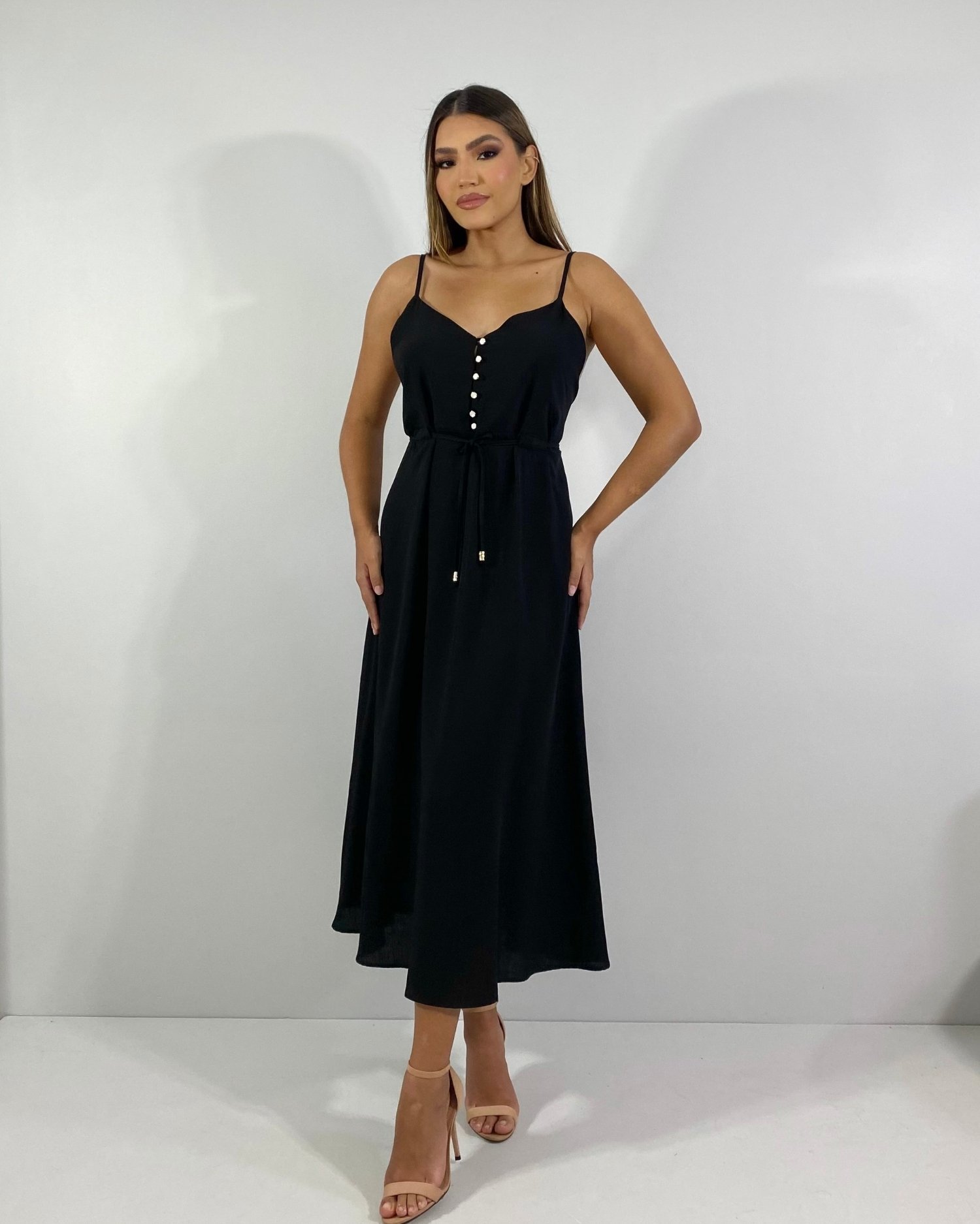 Vestido Felícia - Preto - Image 2