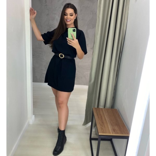Vestido Elis - Preto
