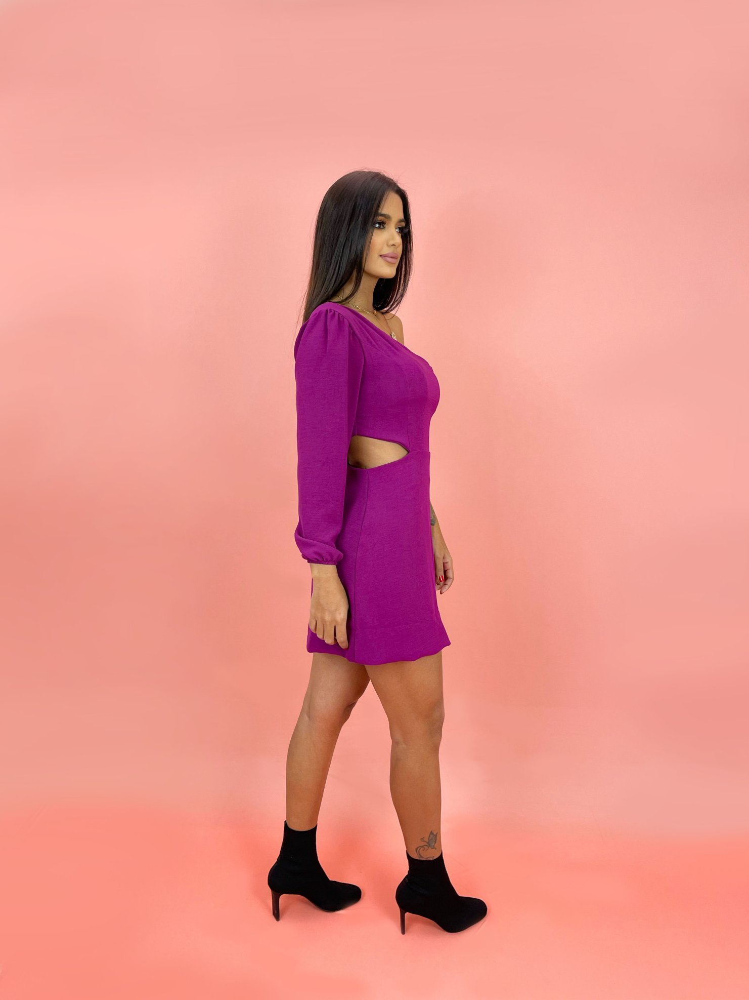 Vestido Luna em Duna - Roxo - Image 2