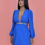 Cropped Simone – Azul