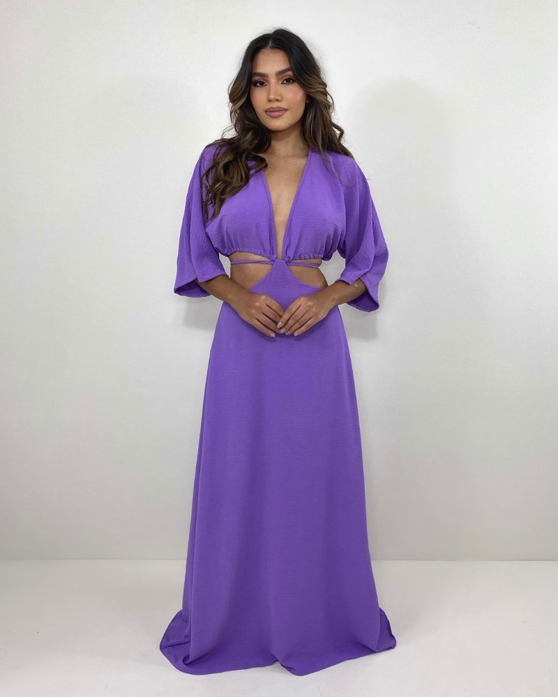 Vestido Cibele - Lilás - Image 5