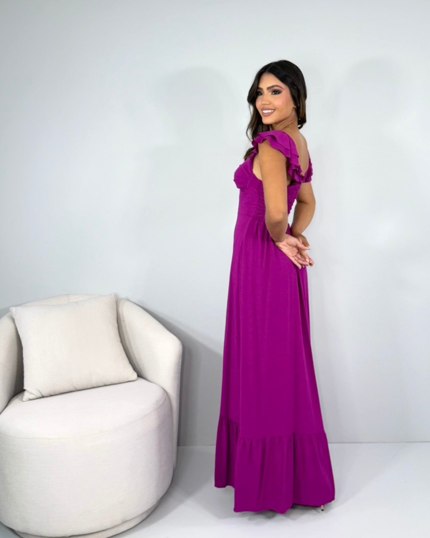 Vestido Isla - Fúcsia - Image 3