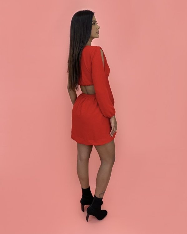 Vestido Rubi - Vermelho