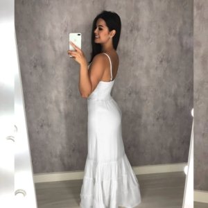 Vestido Jéssica Longo - Branco - Image 2