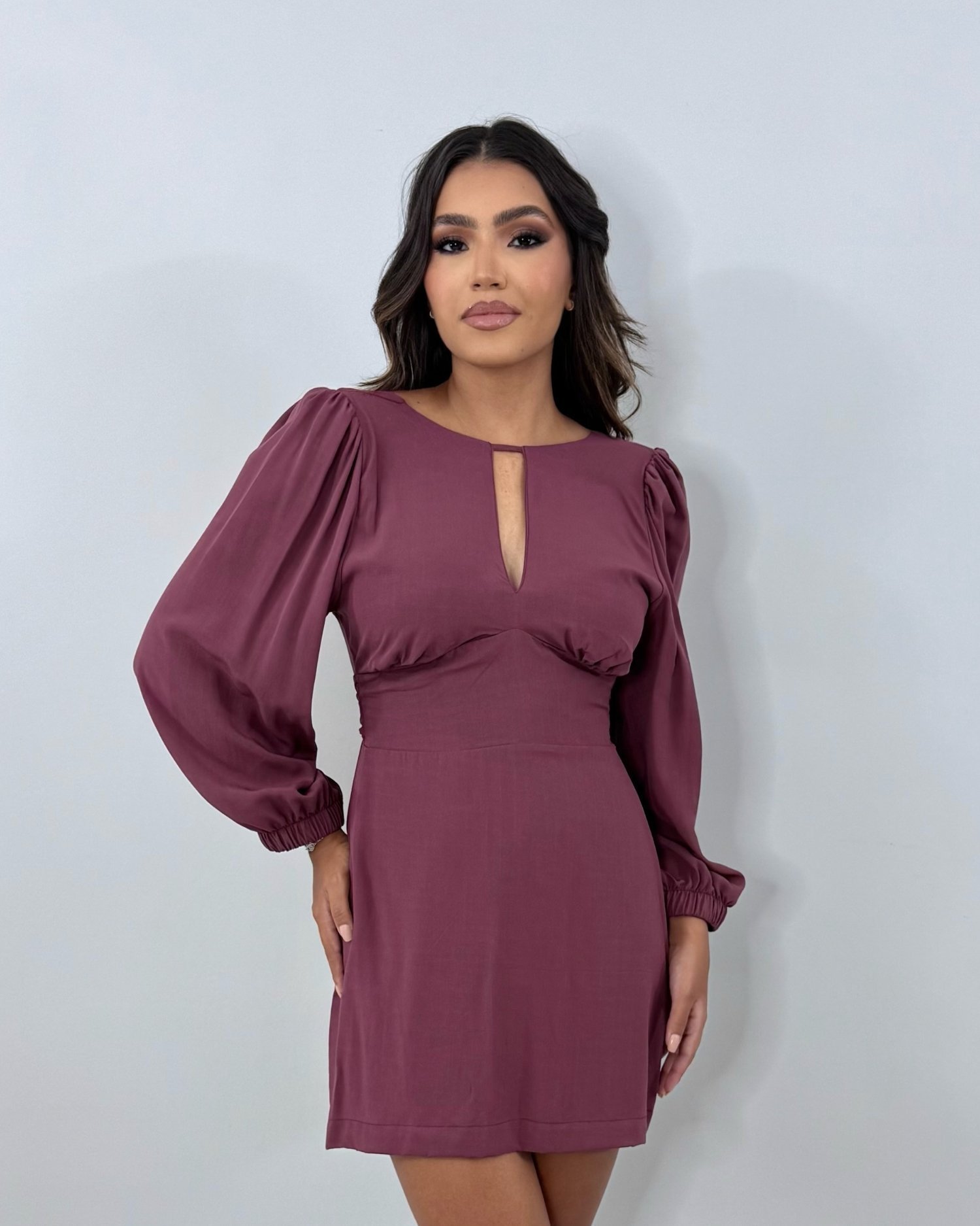 Vestido Tayla - Marrom - Image 1