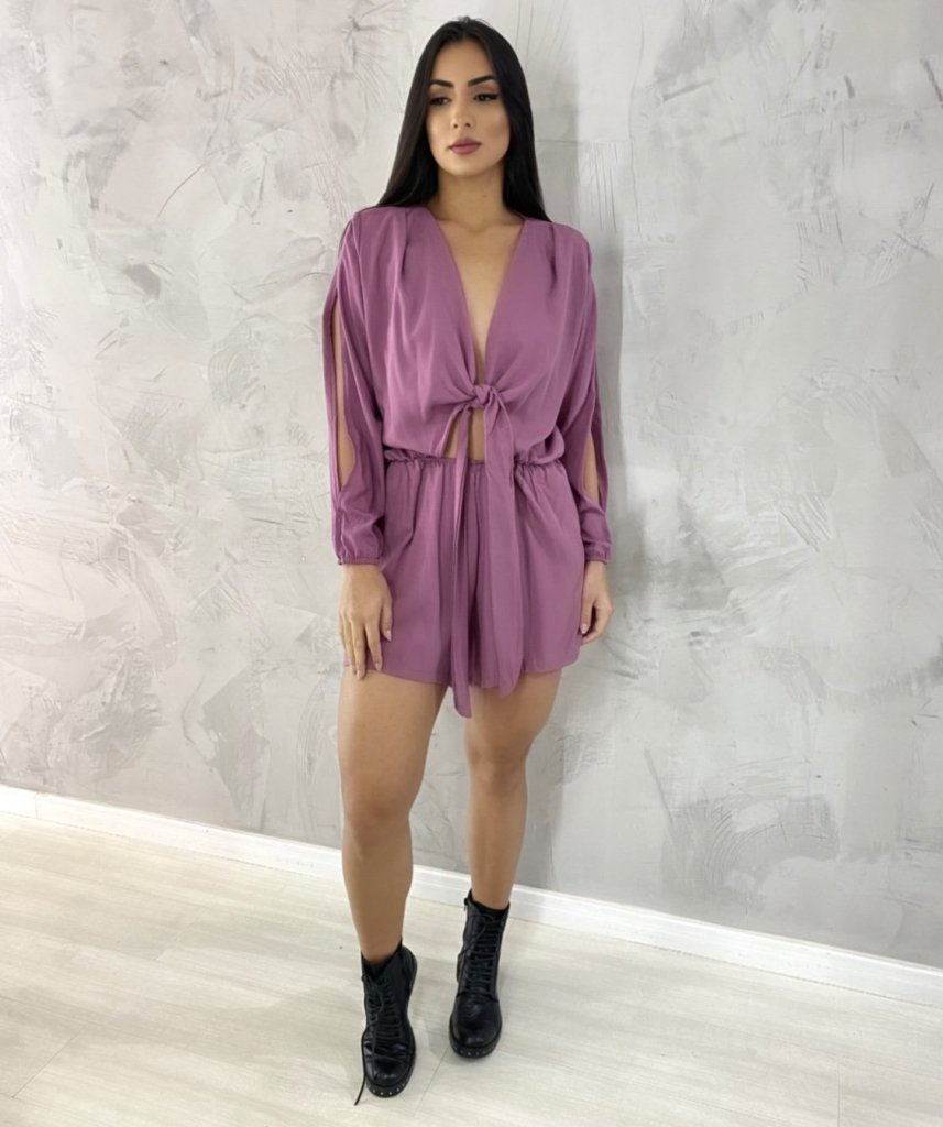 Macaquinho Andressa - Rosê