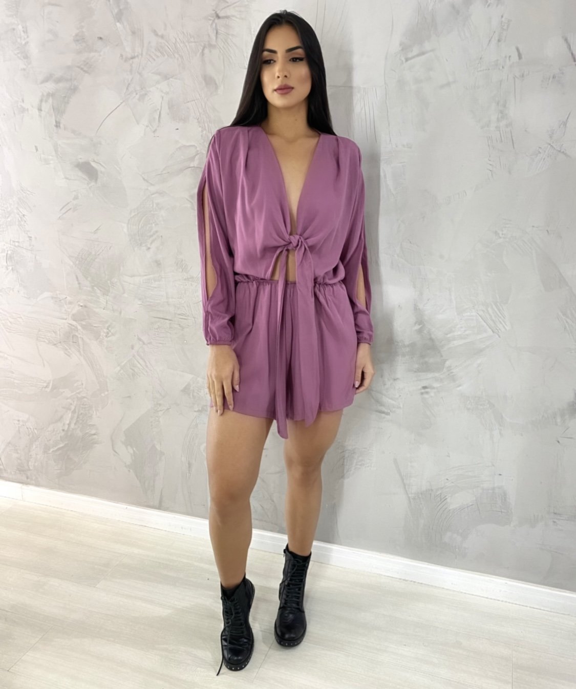 Macaquinho Andressa - Rosê - Image 1