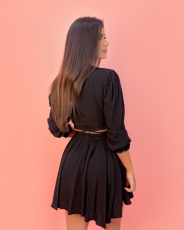 Cropped Jaqueline - Preto