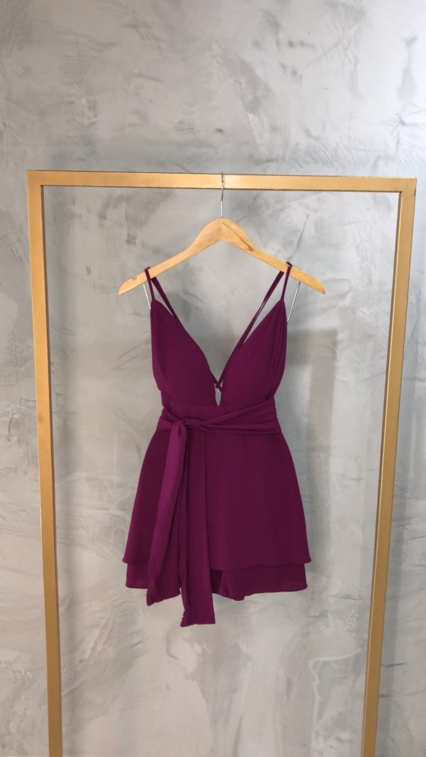 Macaquinho Juliette - Fúcsia