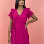 Vestido Lívia – Fúcsia